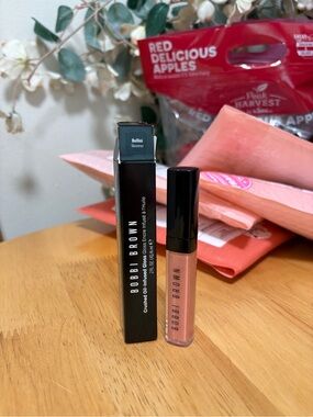 Bobbi Brown Crushed Oil-Infused Gloss in BELLINI (shimmer), full Sz 0.2oz,BNIB
